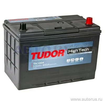 Аккумулятор TUDOR High-Tech 100 Ач обратная R+ 306x173x222 EN850 А