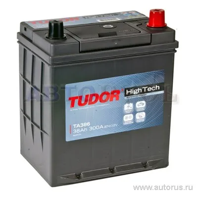 Аккумулятор TUDOR High-Tech 38 Ач обратная R+ 187x127x220 EN300 А