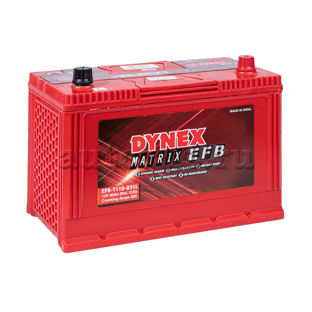 Аккумулятор Dynex Matrix ASIA EFB 95 Ач Обратная R+ 305x173x225 EN820 A