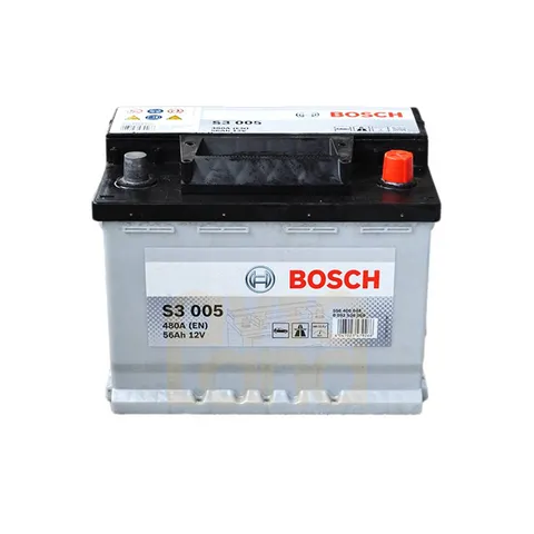 Аккумулятор BOSCH Siler 56 Ач обратная R+ 242x175x190 EN480 А