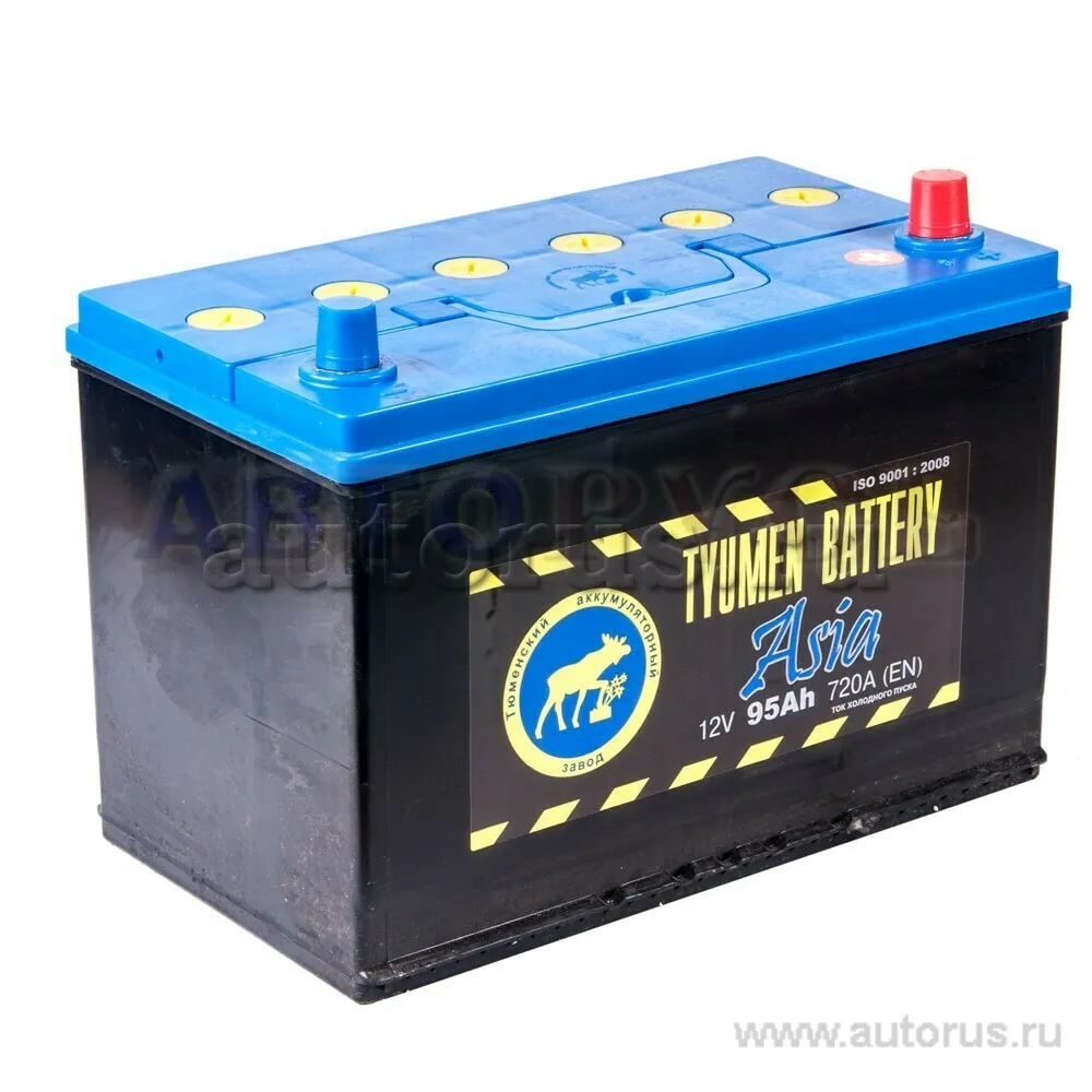 Аккумулятор TYUMEN BATTERY ASIA 95 Ач обратная R+ 302x173x223 EN720 А