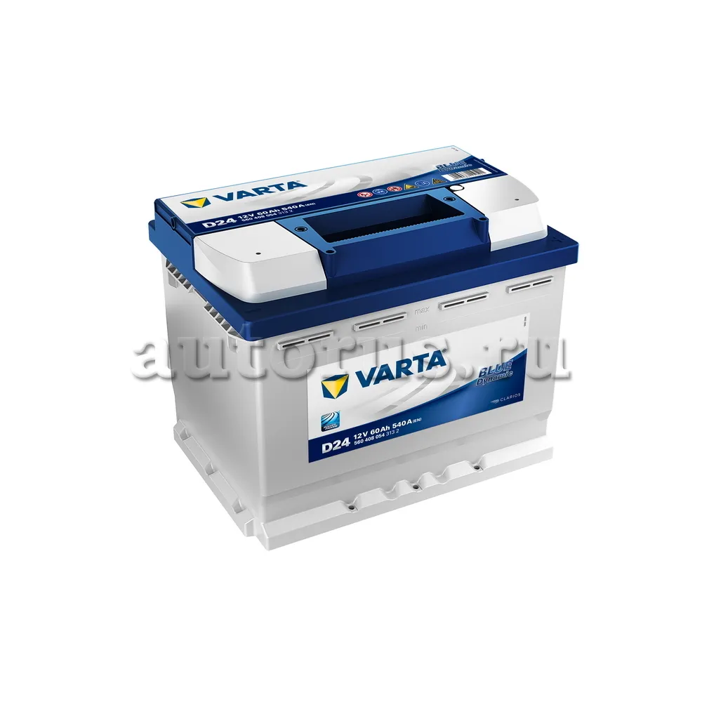 Аккумулятор VARTA Blue Dynamic 60 Ач Обратная R+ 242x175x190 EN540 А