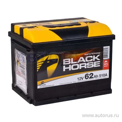 Аккумулятор FARMAKOM MB BLACK HORSE 62 Ач прямая L+ 242x175x190 EN510 А