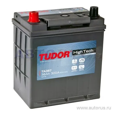 Аккумулятор TUDOR High-Tech 38 Ач прямая L+ 187x127x220 EN300 А