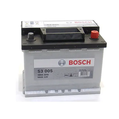 Аккумулятор BOSCH Siler 56 Ач прямая L+ 242x175x190 EN480 А