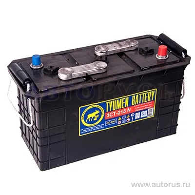 Аккумулятор TYUMEN BATTERY STANDARD 215 Ач прямая L+ 417x183x243 EN645 А