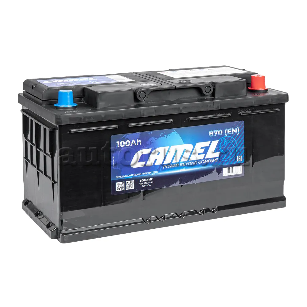 Аккумулятор CAMEL 100 Ач Обратная R+ 353x175x190 EN870 A