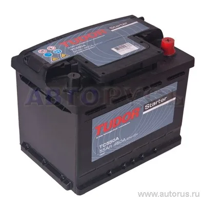 Аккумулятор TUDOR Starter 55 Ач обратная R+ 242x175x190 EN460 А