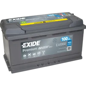 Аккумулятор EXIDE PREMIUM 100 Ач обратная R+ 190x175x353 EN900 А