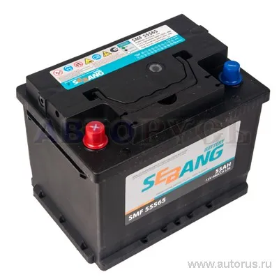 Аккумулятор SEBANG SMF 55 Ач прямая L+ 202x175x225 EN480 А