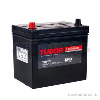 Аккумулятор TUDOR Technica 60 Ач прямая L+ 230x172x220 EN390 А