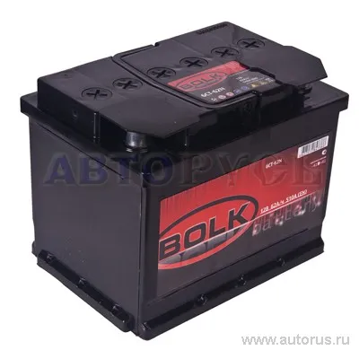 Аккумулятор BOLK Standart 62 Ач прямой L+ 242x175x190 L2 EN 500 А