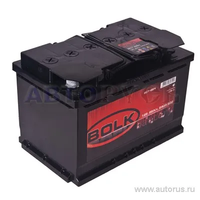 Аккумулятор BOLK Standart 66 Ач прямой L+ 277x175x190 L3 EN 540 А