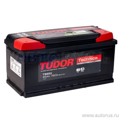 Аккумулятор TUDOR Technica 85 Ач обратная R+ 352x175x175 EN760 А