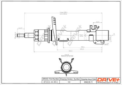 DP1610100011 Dr!ve+ Амортизатор