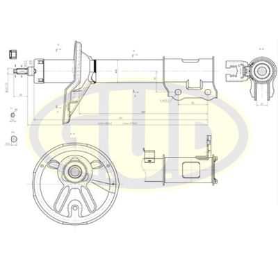 GSA332109 G.U.D. Амортизатор