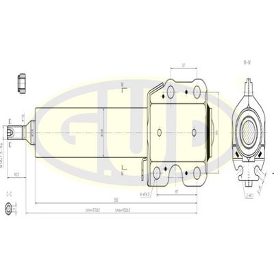GSA335809 G.U.D. Амортизатор