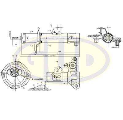 GSA331015 G.U.D. Амортизатор