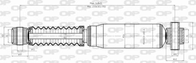 SAB835532 OPEN PARTS Амортизатор