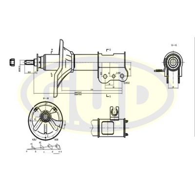 GSA634045 G.U.D. Амортизатор