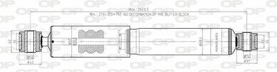 SAB818932 OPEN PARTS Амортизатор