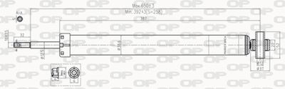 SAB800332 OPEN PARTS Амортизатор