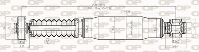 SAB827232 OPEN PARTS Амортизатор
