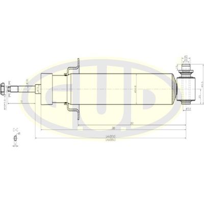 GSA341913 G.U.D. Амортизатор