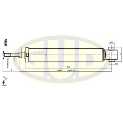 GSA343262 G.U.D. Амортизатор
