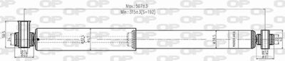 SAB842432 OPEN PARTS Амортизатор