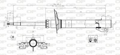 SAB810431 OPEN PARTS Амортизатор