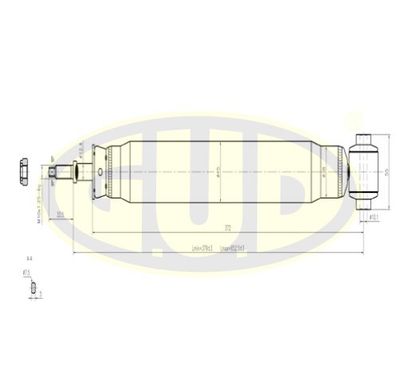GSA349066 G.U.D. Амортизатор