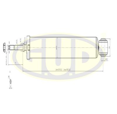 GSA344314 G.U.D. Амортизатор