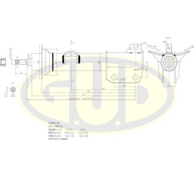 GSA334821 G.U.D. Амортизатор
