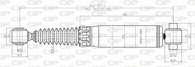 SAB804332 OPEN PARTS Амортизатор