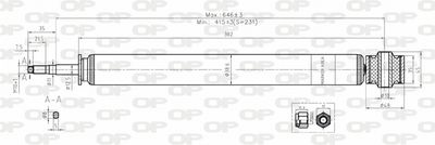 SAB808532 OPEN PARTS Амортизатор