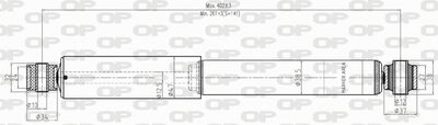 SAB824732 OPEN PARTS Амортизатор
