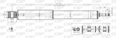 SAB817832 OPEN PARTS Амортизатор
