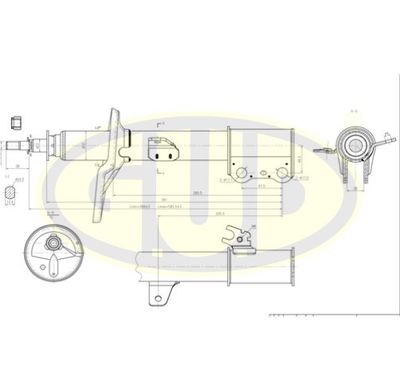 GSA334262 G.U.D. Амортизатор