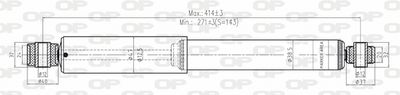 SAB814732 OPEN PARTS Амортизатор