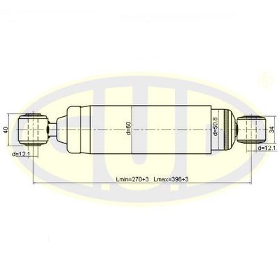GSA551811 G.U.D. Амортизатор