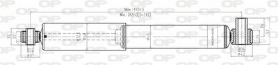 SAB816031 OPEN PARTS Амортизатор