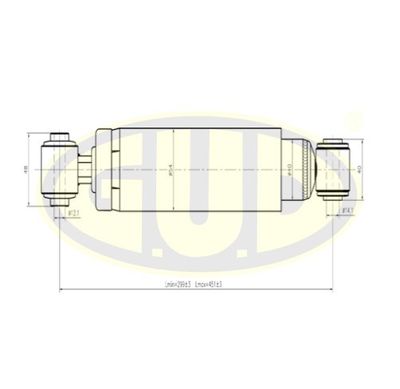 GSA553307 G.U.D. Амортизатор