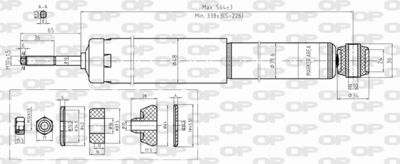 SAB839032 OPEN PARTS Амортизатор