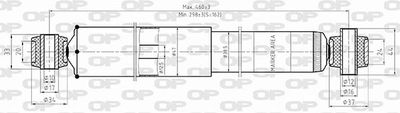 SAB859932 OPEN PARTS Амортизатор