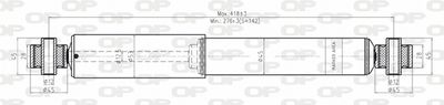 SAB817932 OPEN PARTS Амортизатор