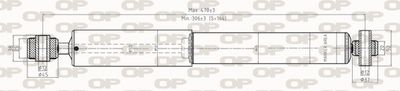 SAB827032 OPEN PARTS Амортизатор
