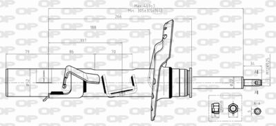 SAB849131 OPEN PARTS Амортизатор