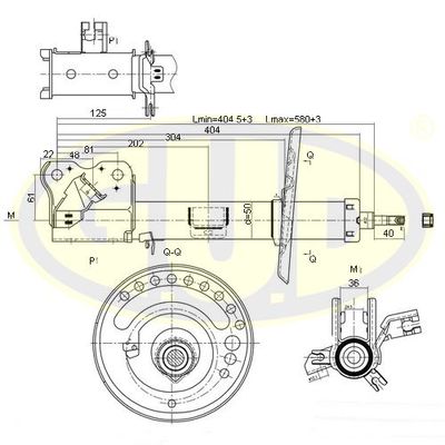 GSA777005 G.U.D. Амортизатор