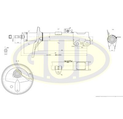 GSA335041 G.U.D. Амортизатор